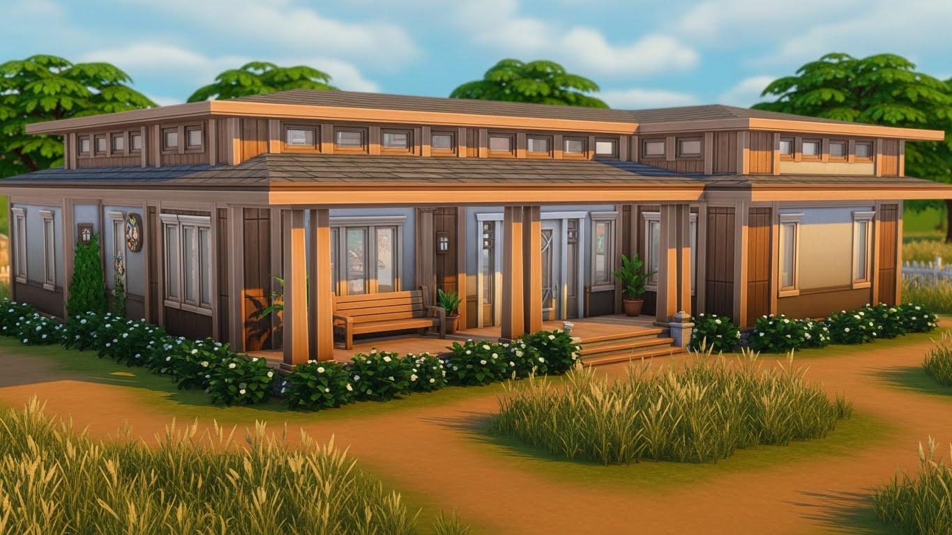 Prairie Dreams Kit Build Ideas for The Sims 4