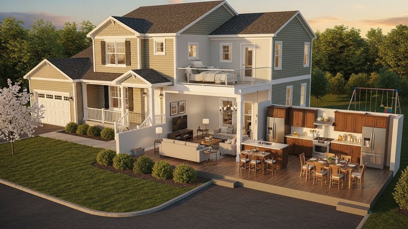 Rags to Riches House Progression Ideas in The Sims 4