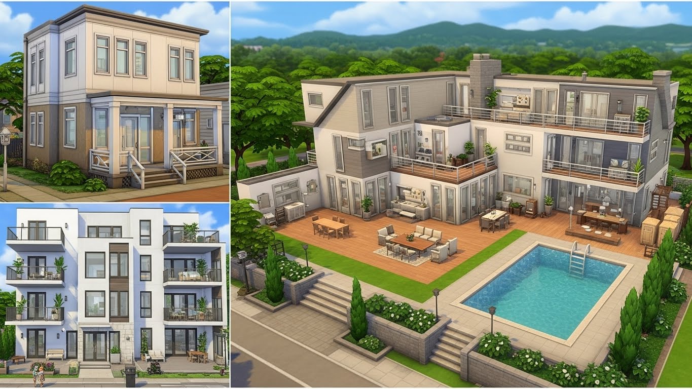 Trending Sims 4 House Builds in 2026 (Modern, Cozy & No CC)