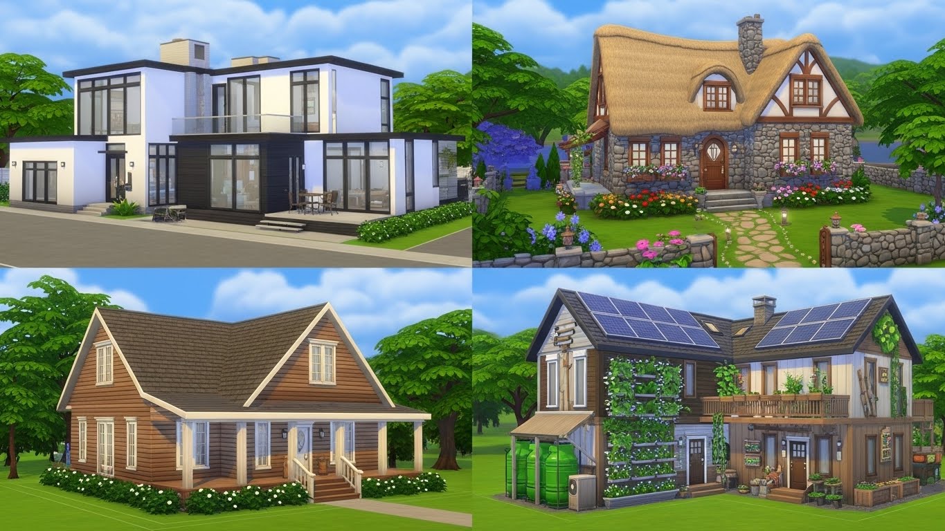 Popular Sims 4 Build Styles Right Now