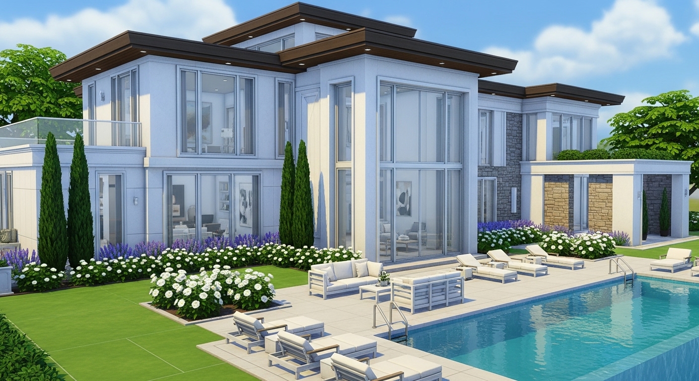 Luxury House Builds in The Sims 4 That Feel Truly Premium