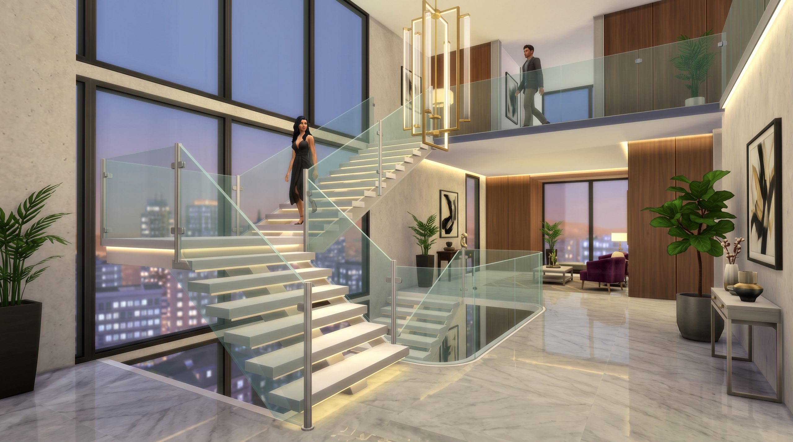 Best Stair Designs in Sims 4 (Modern & Luxury Ideas)