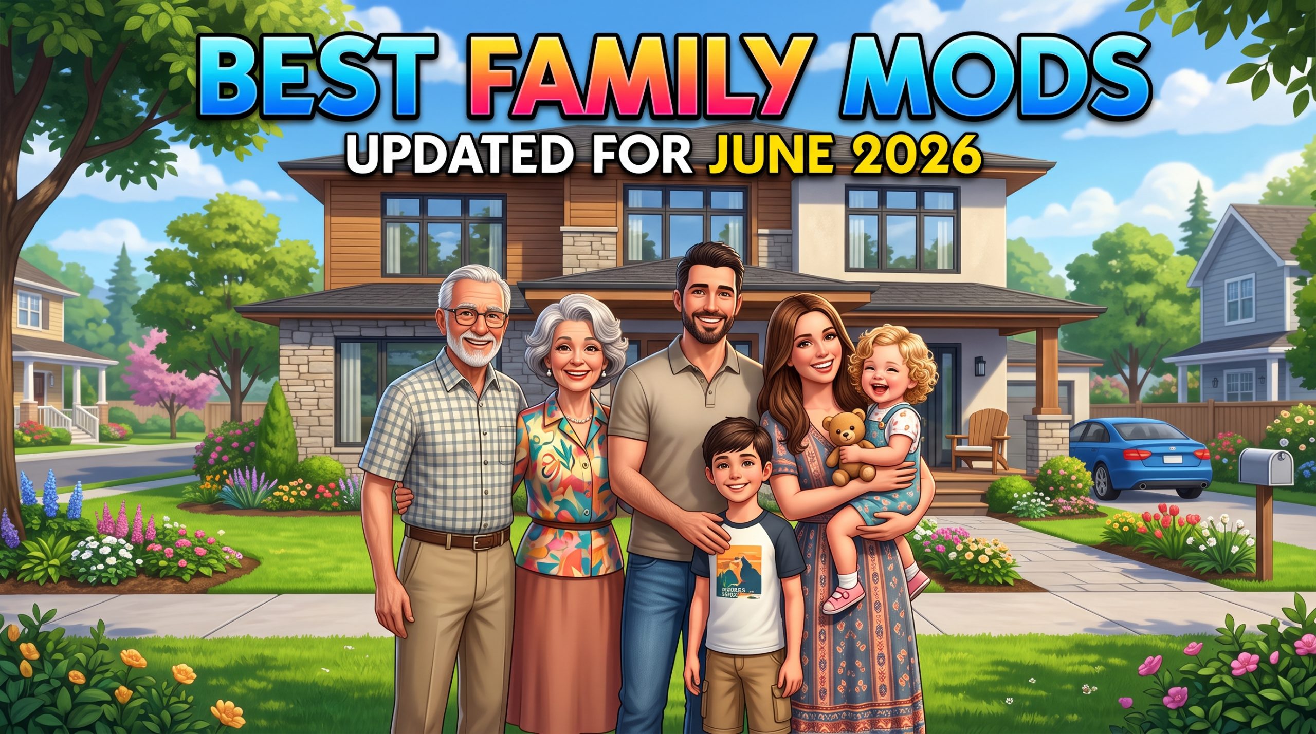 Best Sims 4 family mods updated for June 2026 featuring realistic family gameplay parenting and relationships