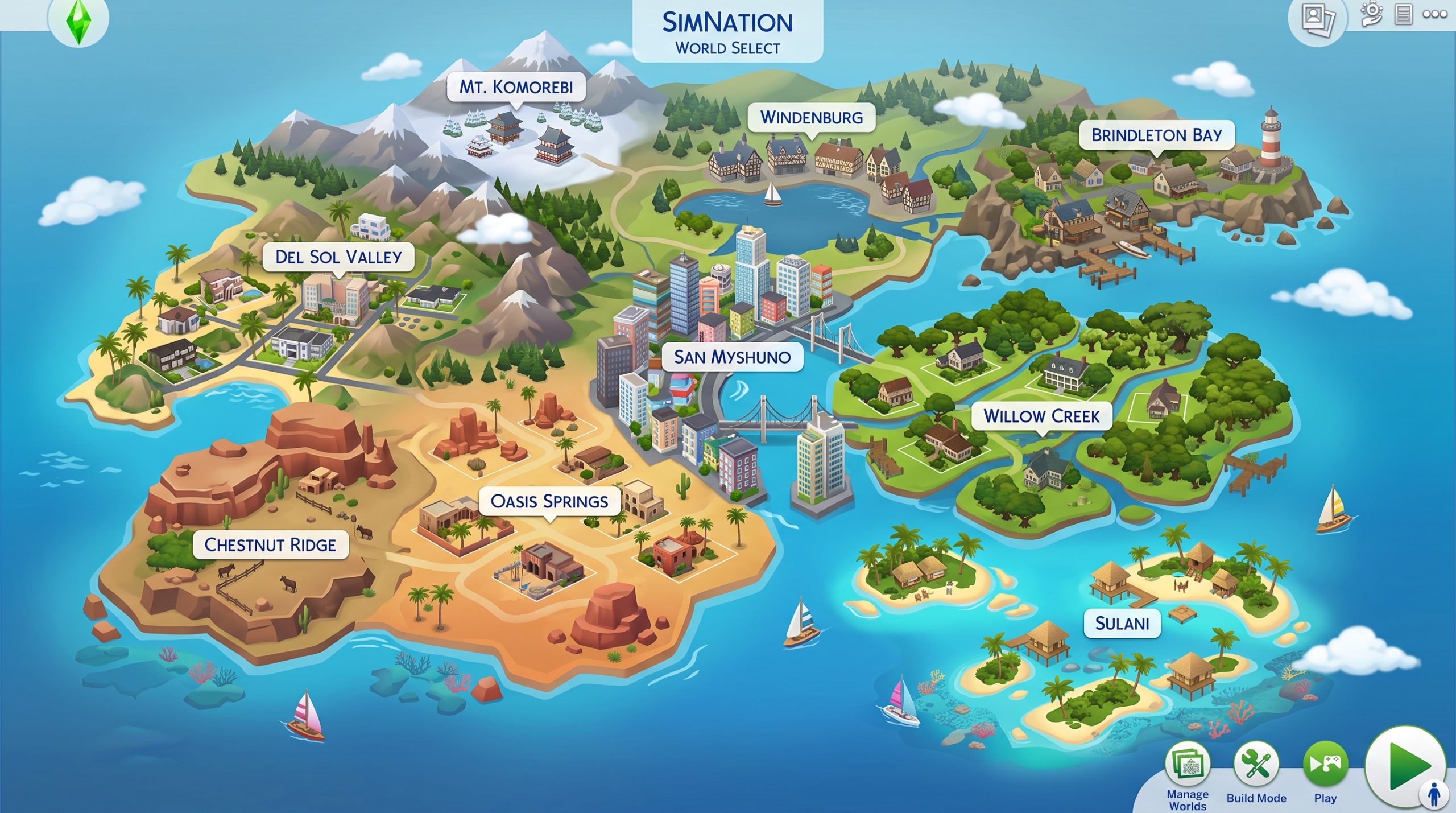 The Sims 4 New World Map: Everything You Need to Know About the New Map