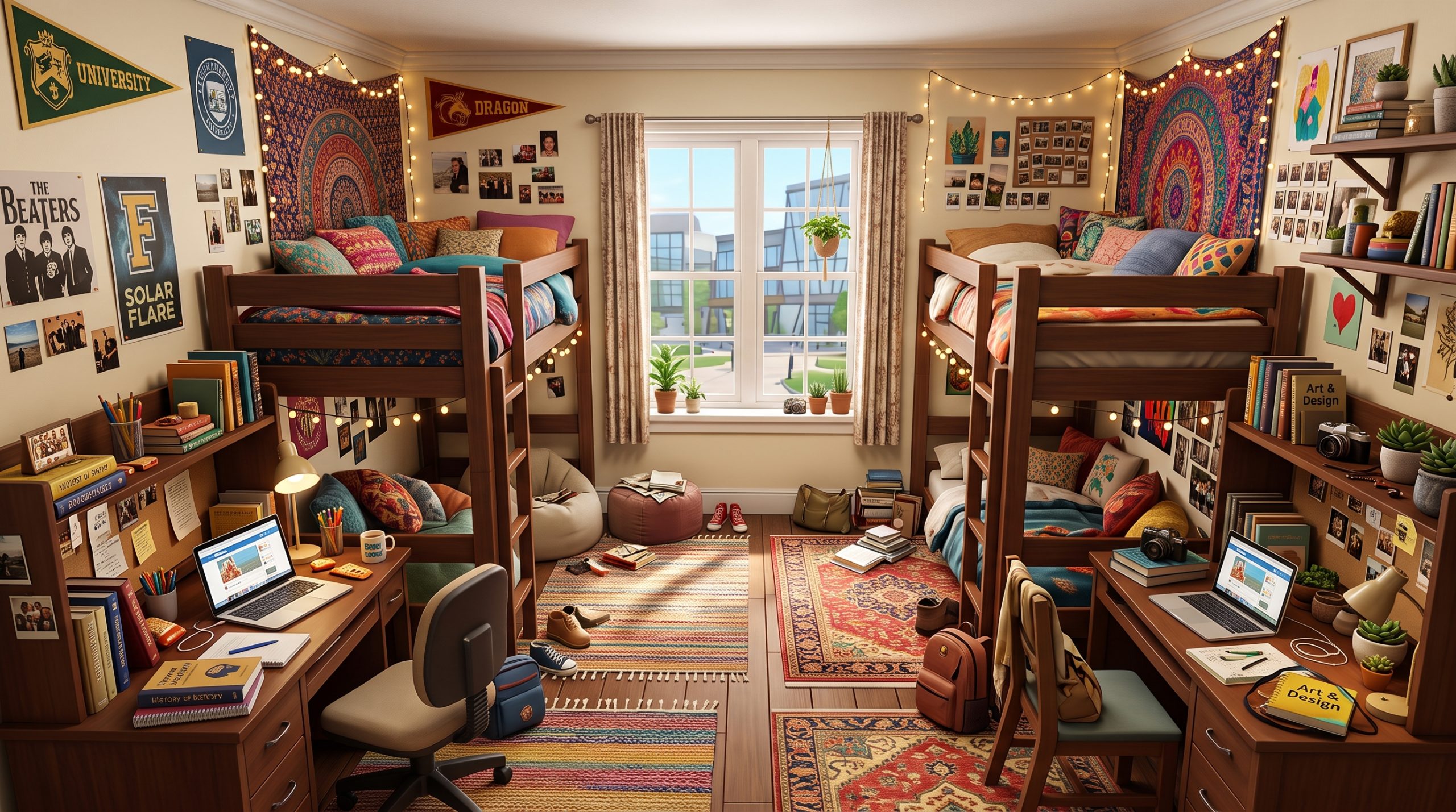 15 Shared Dorm Room Ideas in The Sims 4